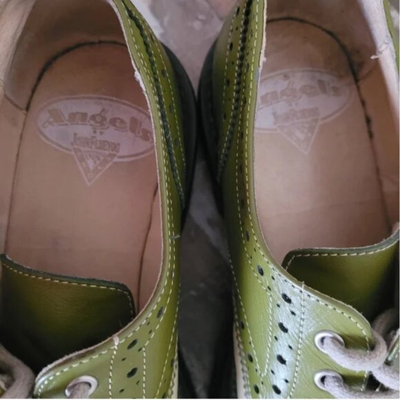 JOHN FLUEVOG Vintage Angels Michael Wingtip Lace Up Oxford Shoes size 9.5 - Picture 5 of 10